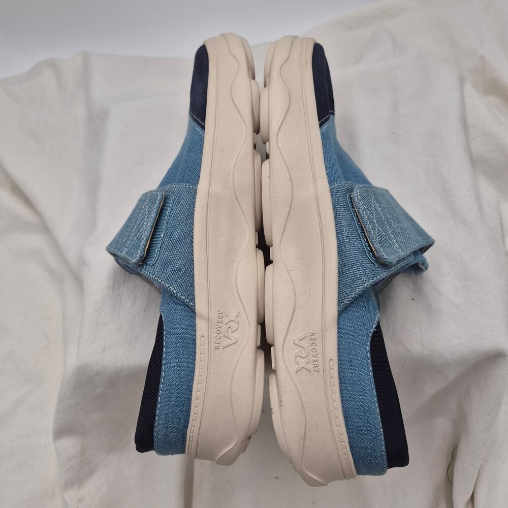 NEW Vionic Lotus Rx Recovery Slip-on Comfort Shoe Mule clog blue Women's size 7 - Picture 5 of 7